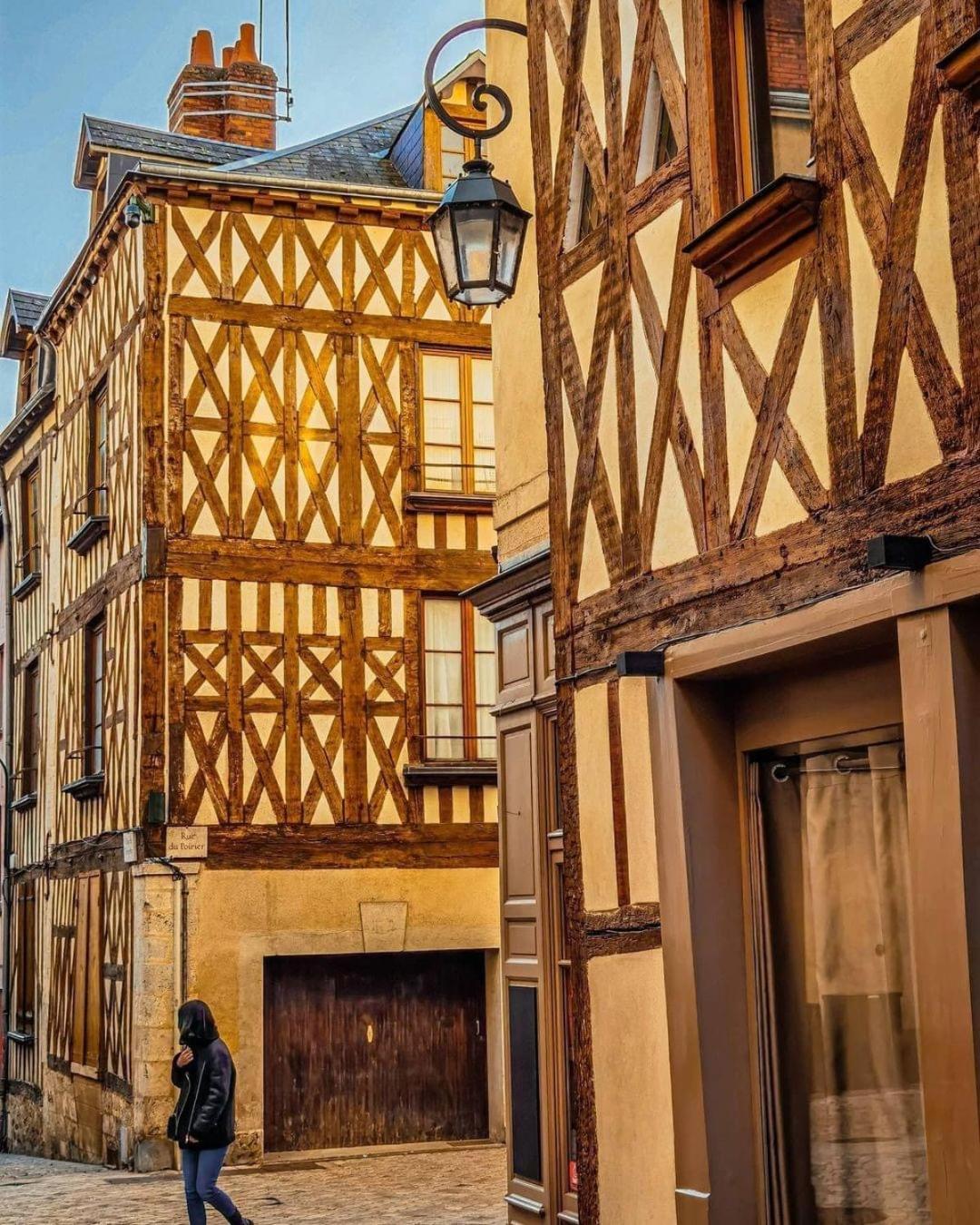 Appartement rez de chaussée avec parking privé Orléans Exterior foto